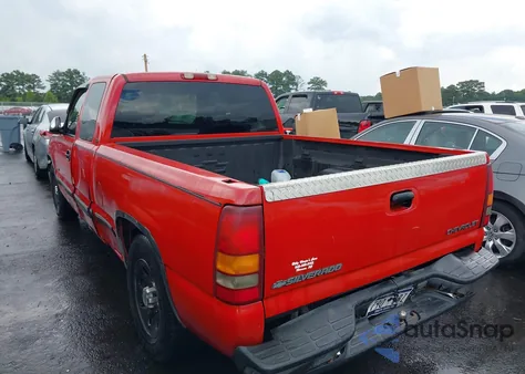 2002 Chevrolet Silverado 1500 Ls from USA, damaged, VIN 2GCEC19V221427835